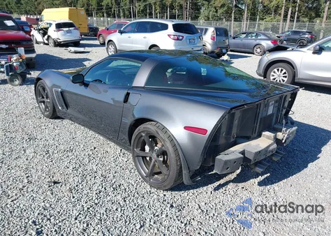 2011 Chevrolet Corvette Grand Sport z USA, uszkodzony, nr VIN 1G1YV2DW9B5102653